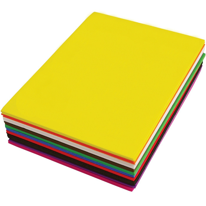 Sada pěnovky A5 (24ks) Moosgummi mix barev