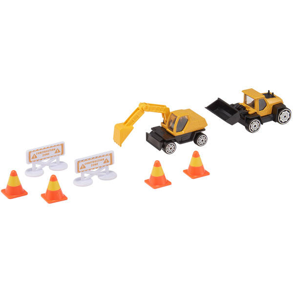 All4toys Teamsterz konstrukční mini set se stavebními stroji