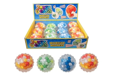 Antistresový míček s gelovými kuličkami 7 cm