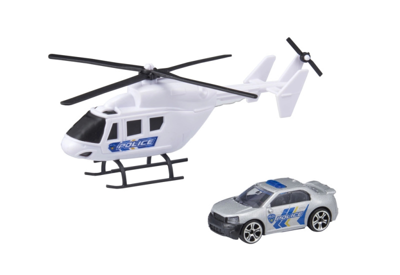 Halsall Alltoys Teamsterz helikoptéra a autíčko