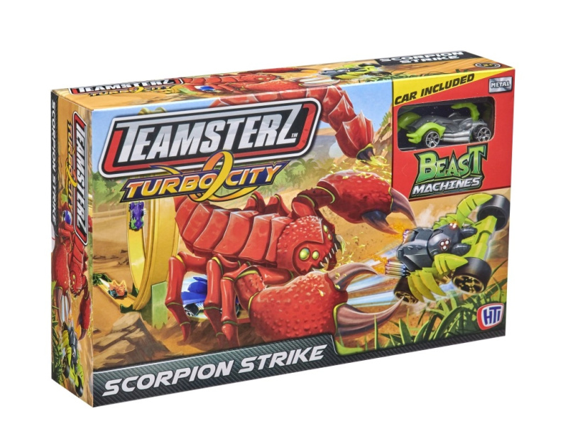 Halsall Teamsterz škorpión dráha a 1 autíčko