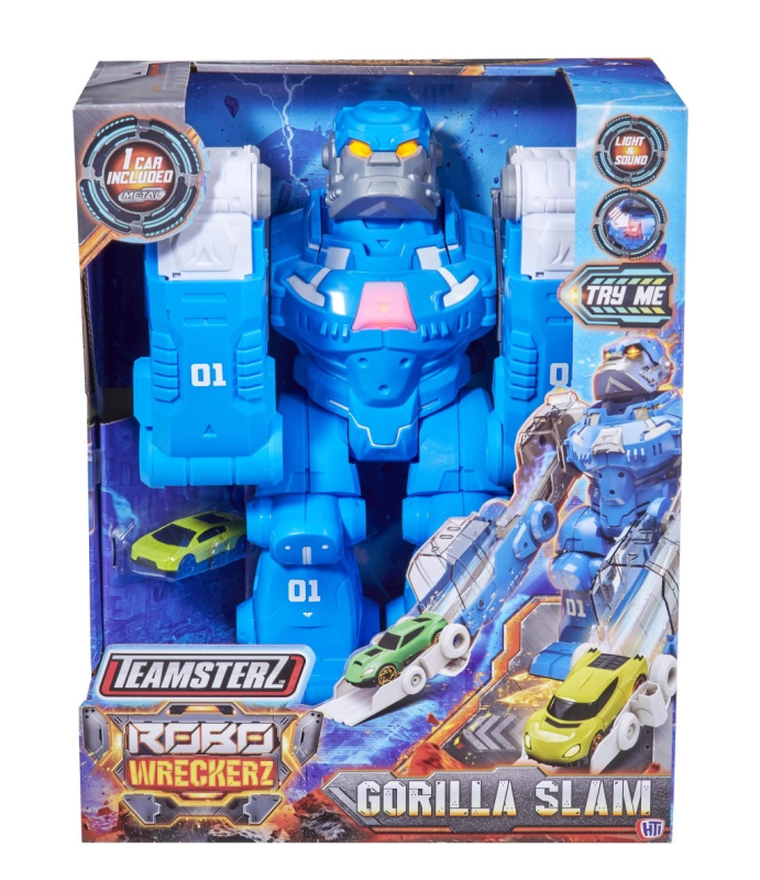 Teamsterz robo gorila s autíčkem