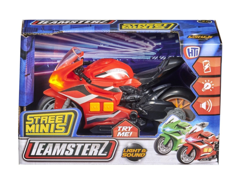 Halsall Teamsterz Street motorka červená