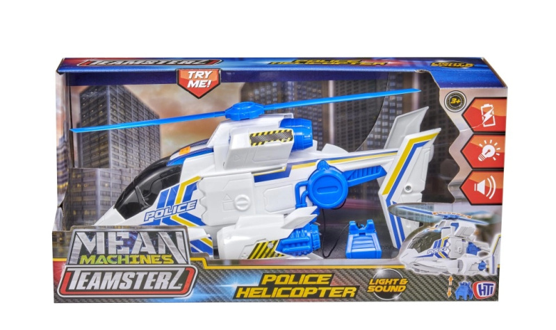 Halsall Teamsterz policejní helikoptéra se zvukem a světlem