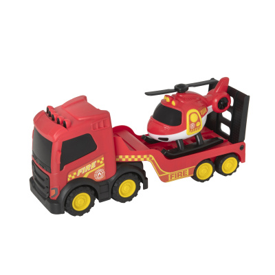 Halsall Teamsterz hasičský nákladní vůz a helikoptéra