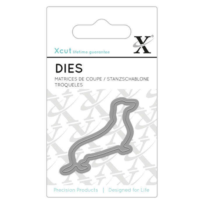 Jezevčík - vyřezávací kovová šablona Xcut (1ks)