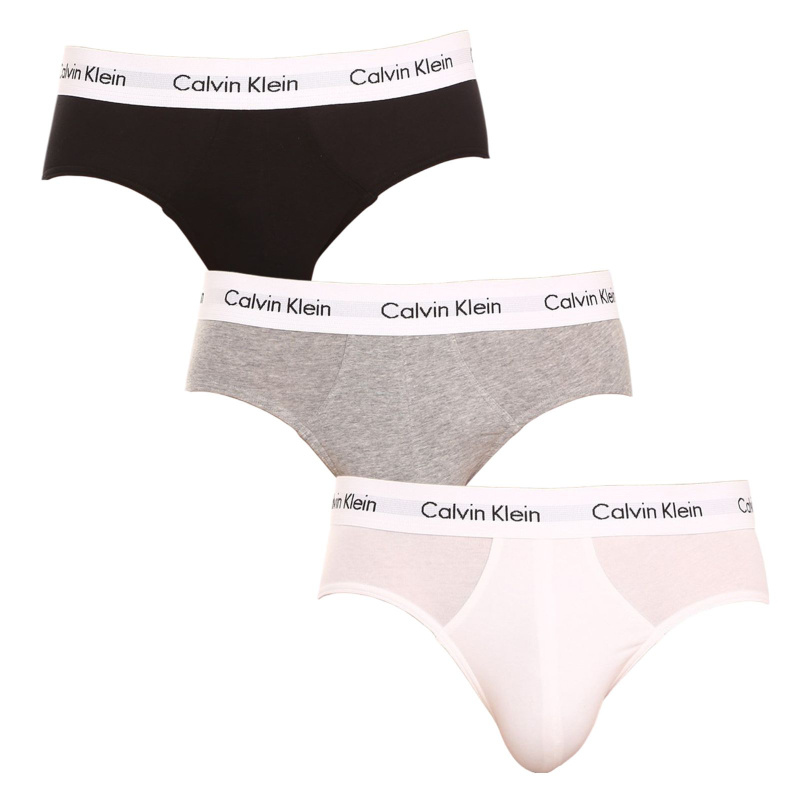 3PACK pánské slipy Calvin Klein vícebarevné (U2661G-998) M