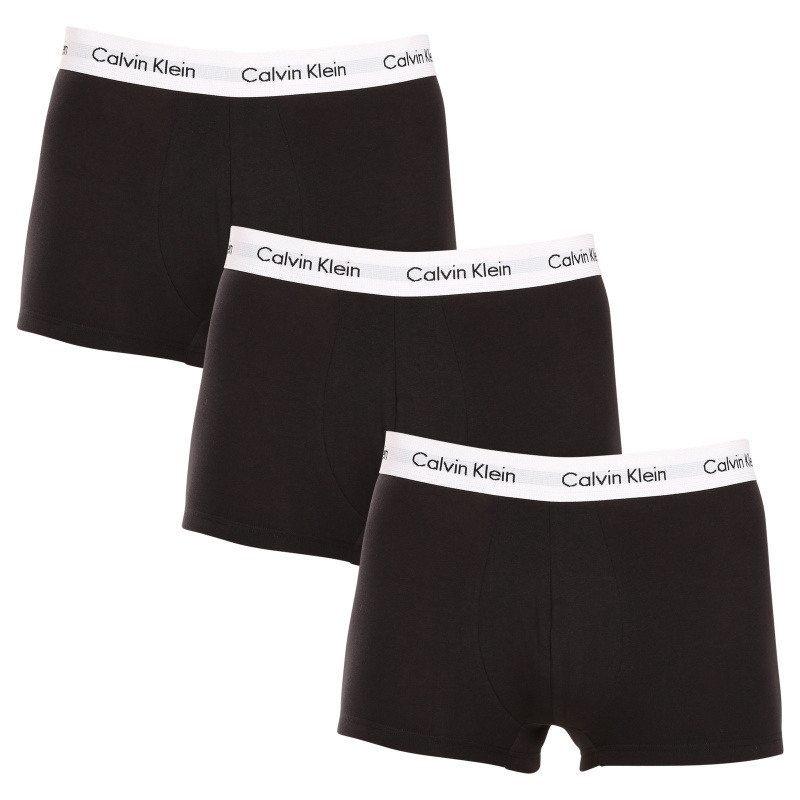 3PACK pánské boxerky Calvin Klein černé (U2664G-001) M, trenky / trenýrky