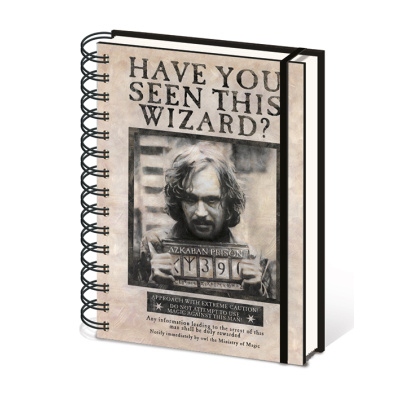 Pyramid International Zápisník Harry Potter Sirius Black A5