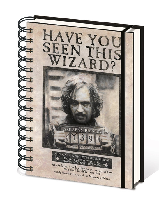 Pyramid International Zápisník Harry Potter Sirius Black A5