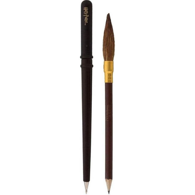 CurePink SR72540 Harry Potter Wand & Broom propiska a tužka 7 x 23 cm