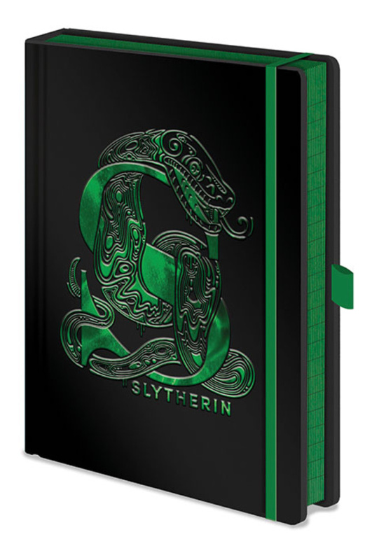 Zápisník A5 premium Harry Potter Zmijozel