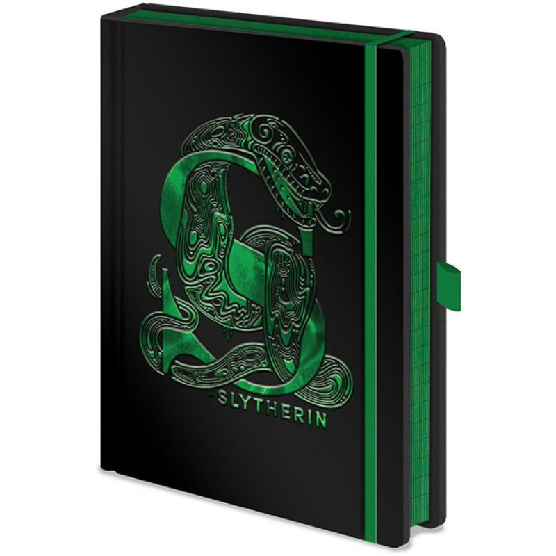 Zápisník A5 premium Harry Potter Zmijozel