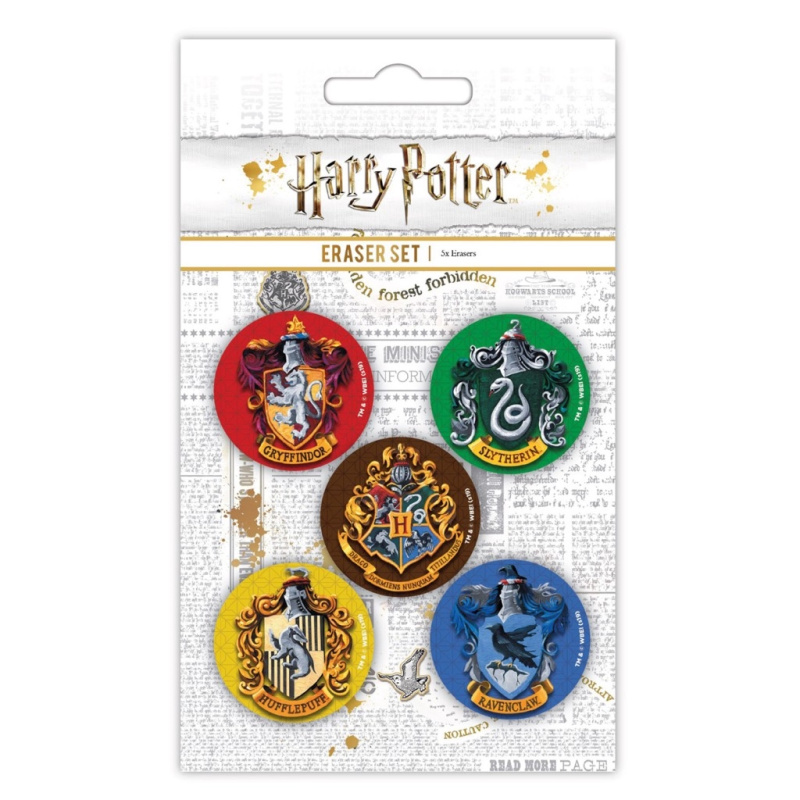 Harry Potter Set gúm 5 ks Rokfort