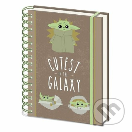 Zápisník Star Wars: Mandalorian - Cutest in the Galaxy