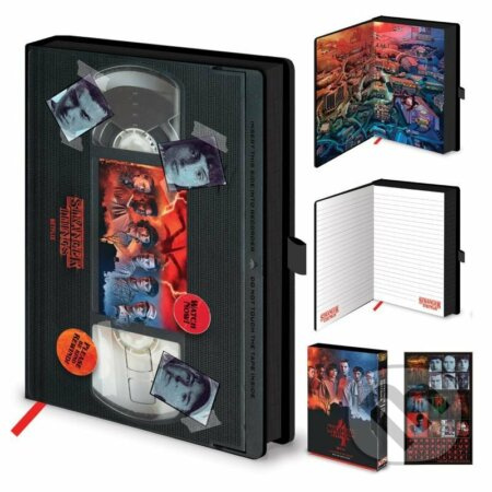 Pyramid International Zápisník Stranger Things S3 VHS A5