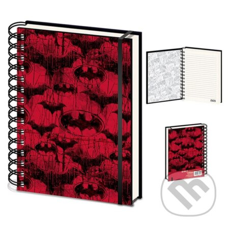 Pyramid International Zápisník Batman Red Bat A5
