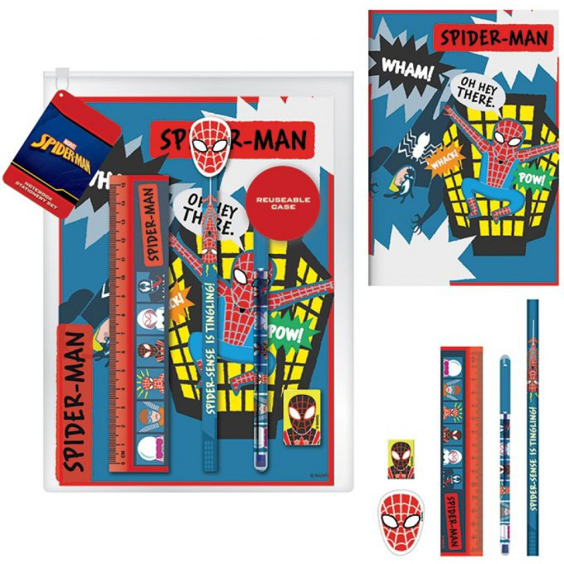 EPEE Merch Pyramid Školní set premium Spiderman Sketch