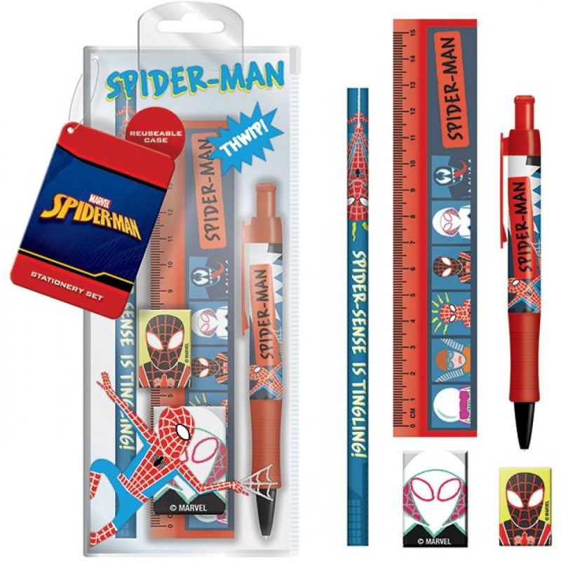EPEE Merch Pyramid Školní set Spiderman Sketch