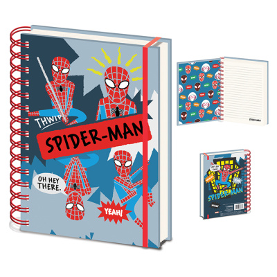 EPEE Merch Pyramid Blok A5 kroužkový Spiderman Sketch