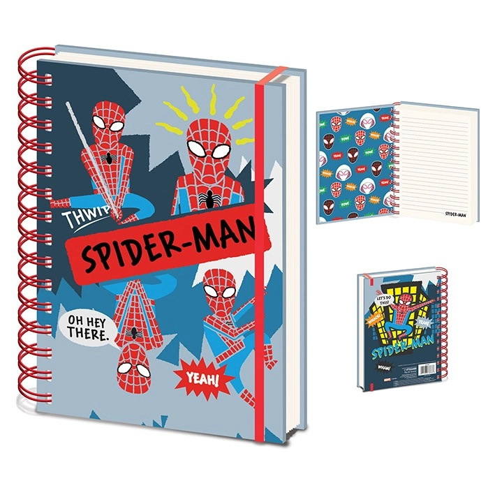 EPEE Merch Pyramid Blok A5 kroužkový Spiderman Sketch