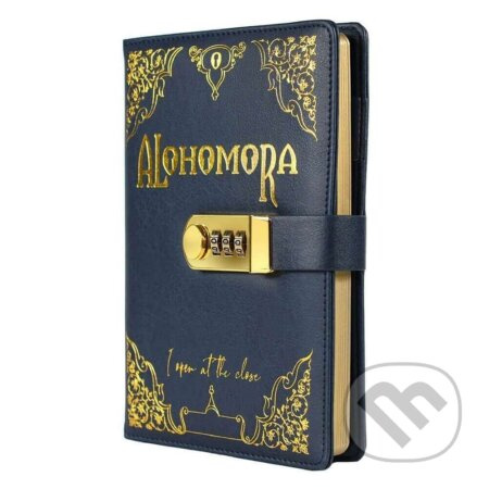 Zápisník Harry Potter - Alohomora, so zámkom