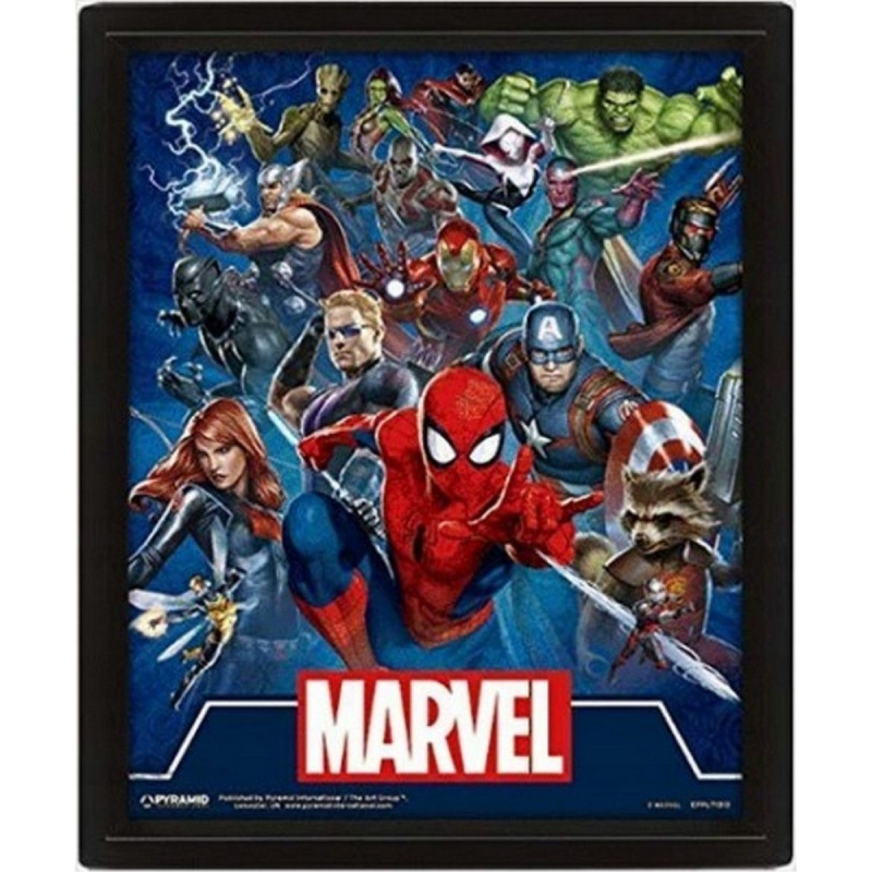 Obraz 3D Marvel