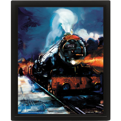 Harry Potter : Bradavický expres - 3D Obraz s rámem 3D Obraz (s rámem)