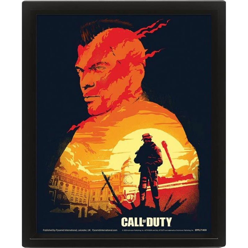 Call of Duty : Sunset - 3D Obraz s rámem 3D Obraz (s rámem)