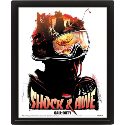 Call of Duty : Shock - 3D Obraz s rámem 3D Obraz (s rámem)