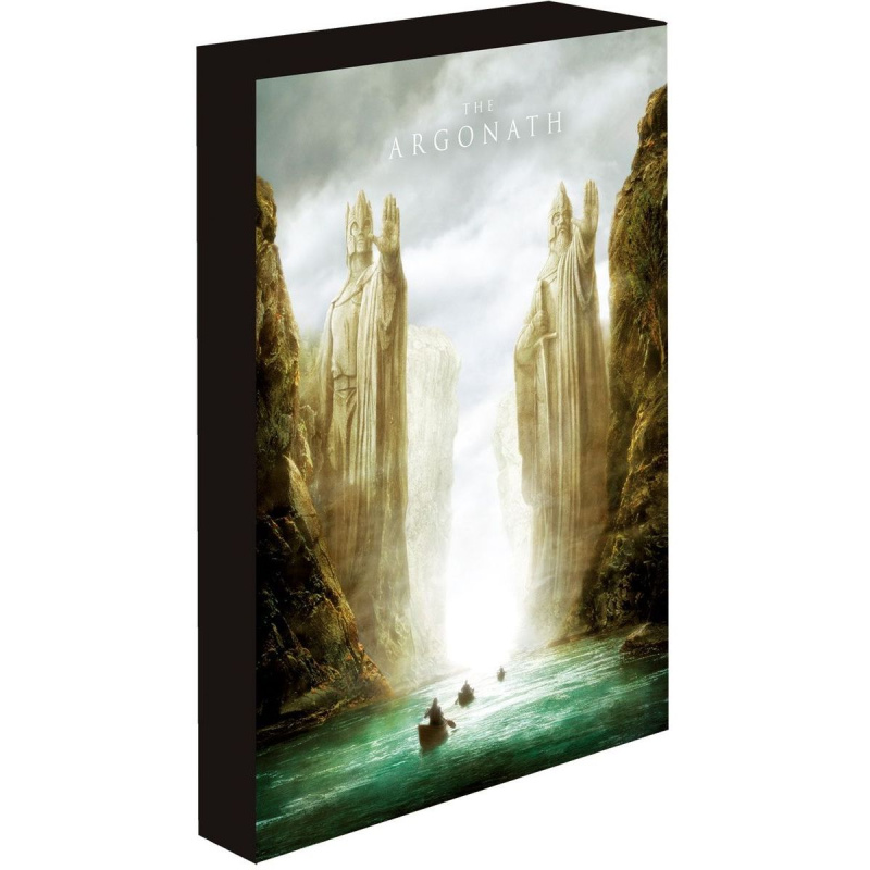 Obraz LED svítící 3D Pán Prstenu - Argonath, 30x40 cm
