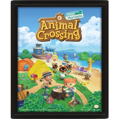 Obraz 3D Animal Crossing
