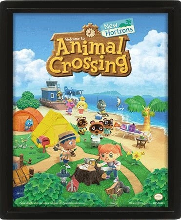 Obraz 3D Animal Crossing