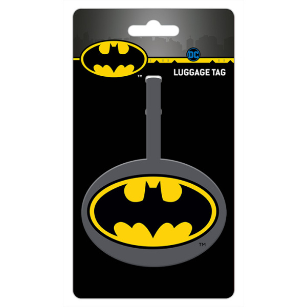 Visačka na zavazadla DC Comics - Batman Logo