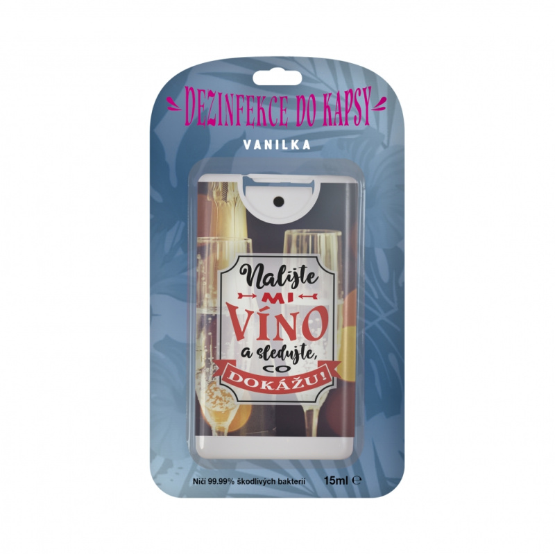 ALBI Dezinfekce do kapsy - Víno
