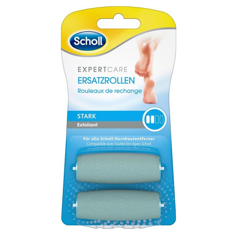 Scholl Velvet Smooth Regular Coarse náhradní hlavice do elektrického pilníku na chodidla 2 ks