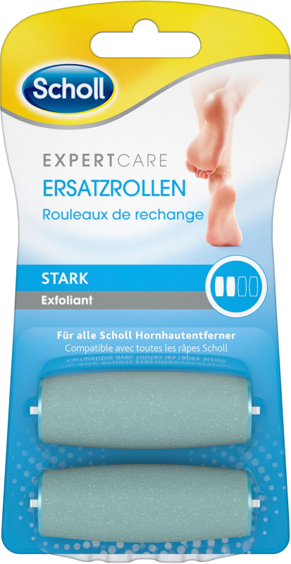 Scholl Velvet Smooth Regular Coarse náhradní hlavice do elektrického pilníku na chodidla 2 ks