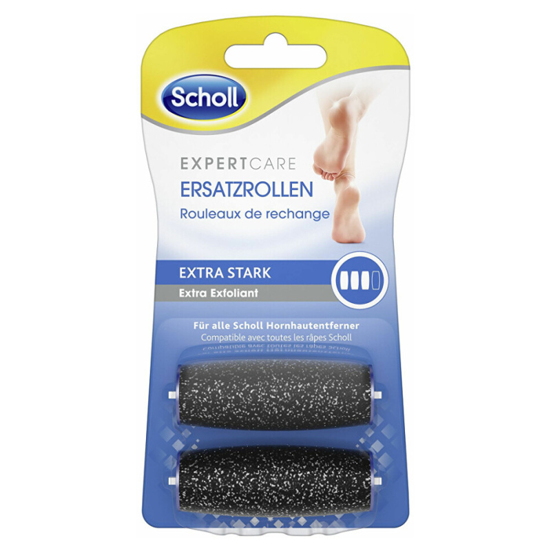 Scholl Velvet Smooth náhradní hlavice do elektrického pilníku na chodidla 2 ks