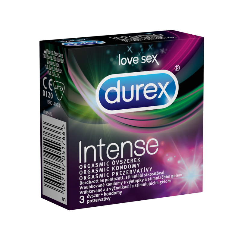 Durex Intense Orgasmic 3ks
