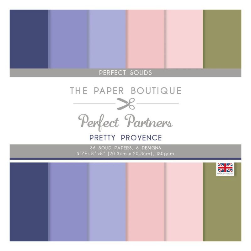 Sada jednostranných papírů 20,3x20,3cm (36ks) - Pretty Provence č.1900