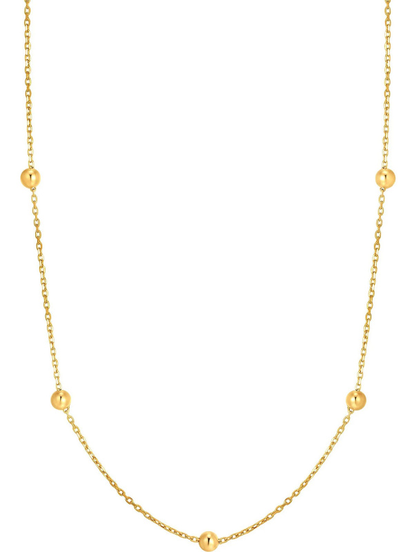 Ania Haie NAU001-07YG Ladies Necklace - Gold Beaded