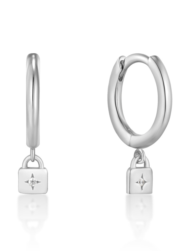 Ania Haie E032-01H Creoles - Underlock & Key