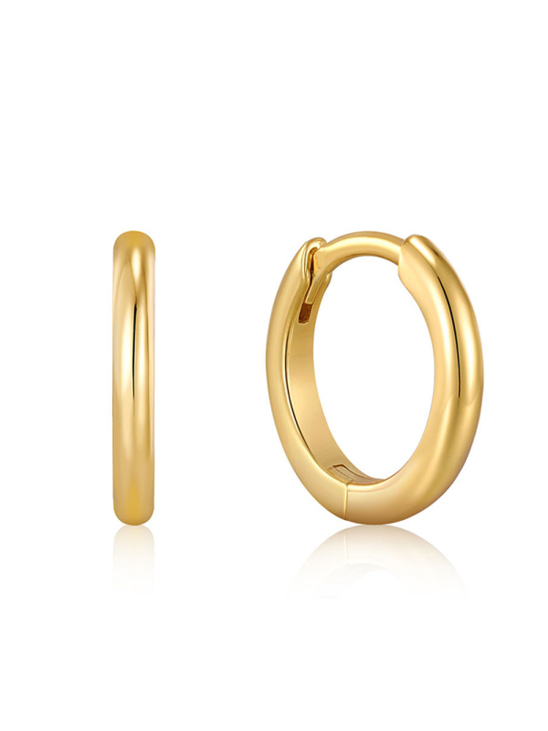 Ania Haie E035-14G Creoles - Smooth Mini