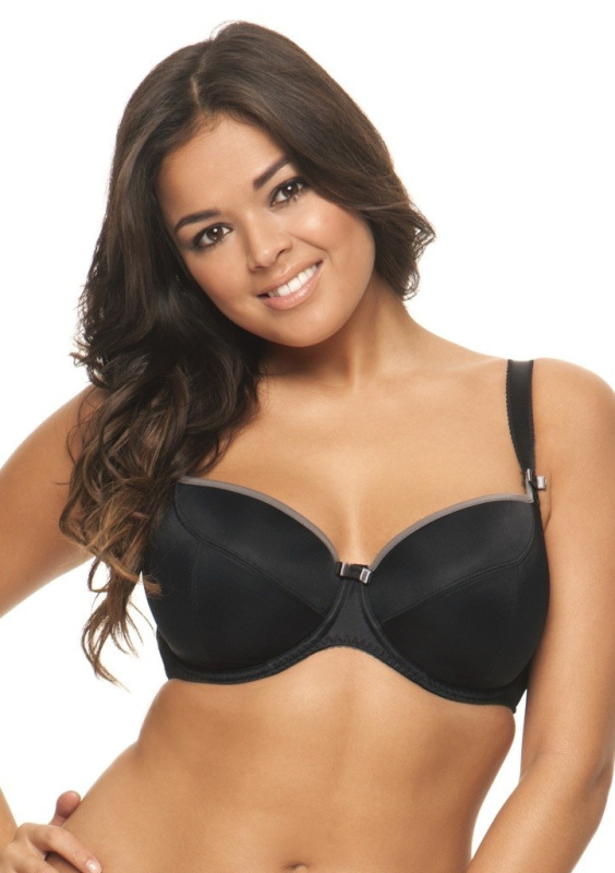 Podprsenka Curvy Kate Daily Boost 1801  - Výprodej Barva: Černá, Velikost: 65F-30E