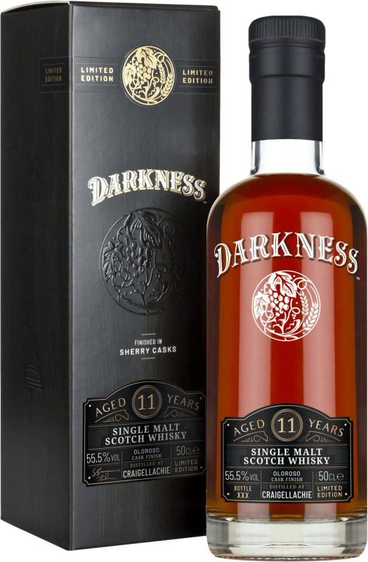 Darkness Craigellachie 11 letá 55,5% 0,5l