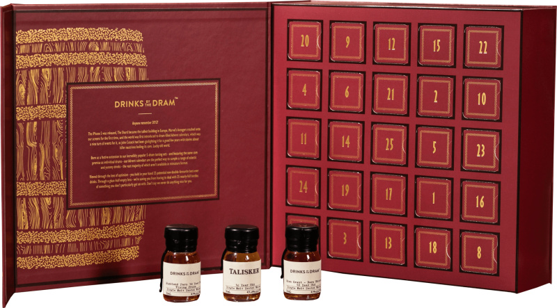 Drinks by The Dram The Whisky Advent Calendar 2025 25x0,03l 45,1% 0,75l