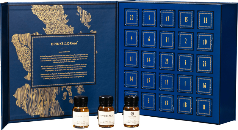 Drinks by The Dram The Scotch Whisky Advent Calendar 2025 25x0,03l 46,3% 0,75l