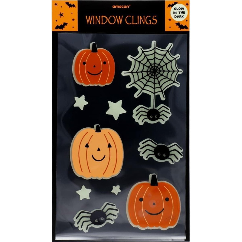 Marks & Spencer Halloweenské gelové samolepky na okno svítící