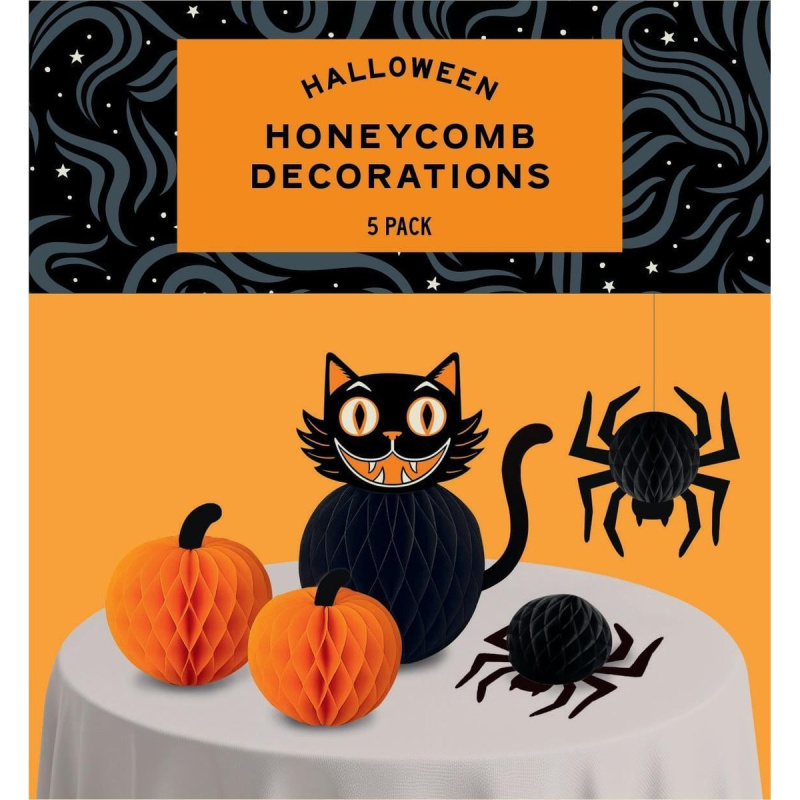 Marks & Spencer Halloween skládací papírové dekorace