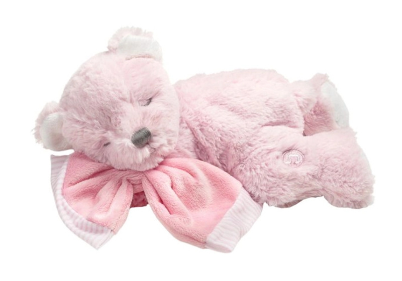 Růžový plyšový medvídek Suki Baby